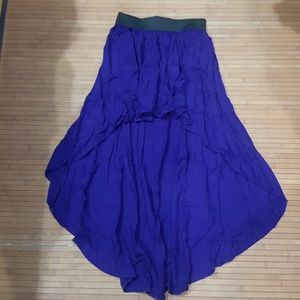 Maxi High & Low Skirt